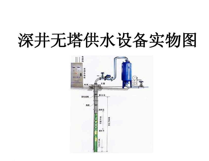 淮南八公山区井泵无塔式供水设备